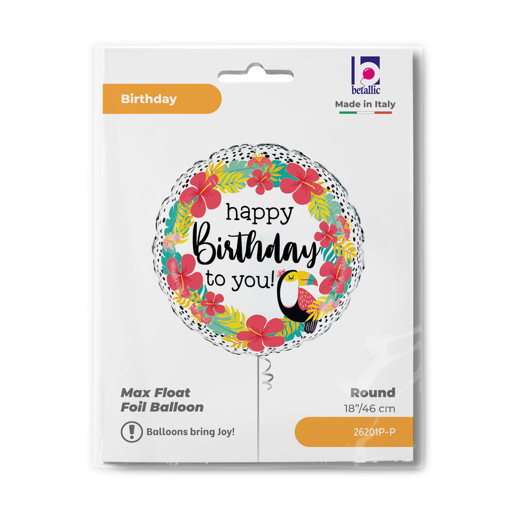 R18 Tropical Toucan Birthday