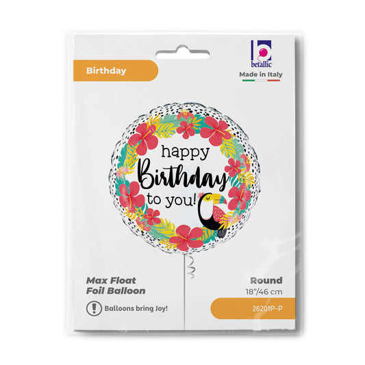 R18 Tropical Toucan Birthday