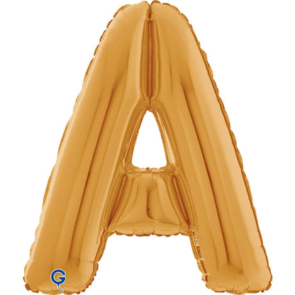 Letter A gold 26" (W)