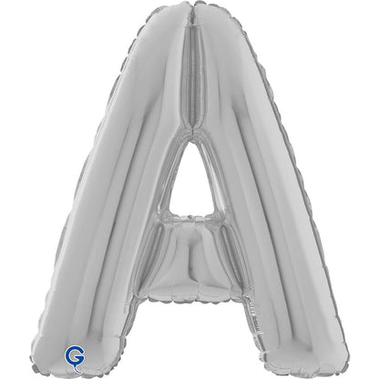 Letter A silver 26" (W)