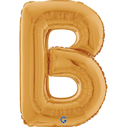 Letter B gold 26" (W)