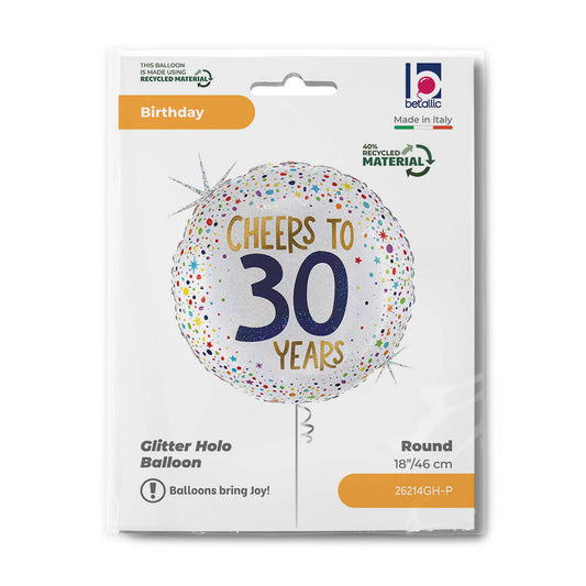 Cheers To 30 Years Single Pack