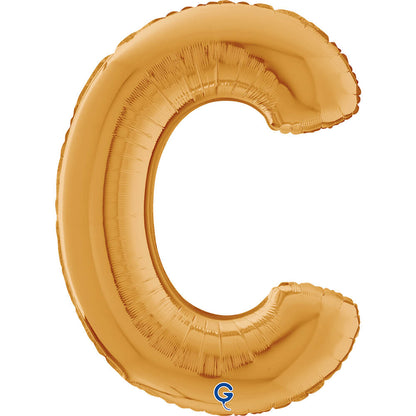 Letter C gold 26" (W)