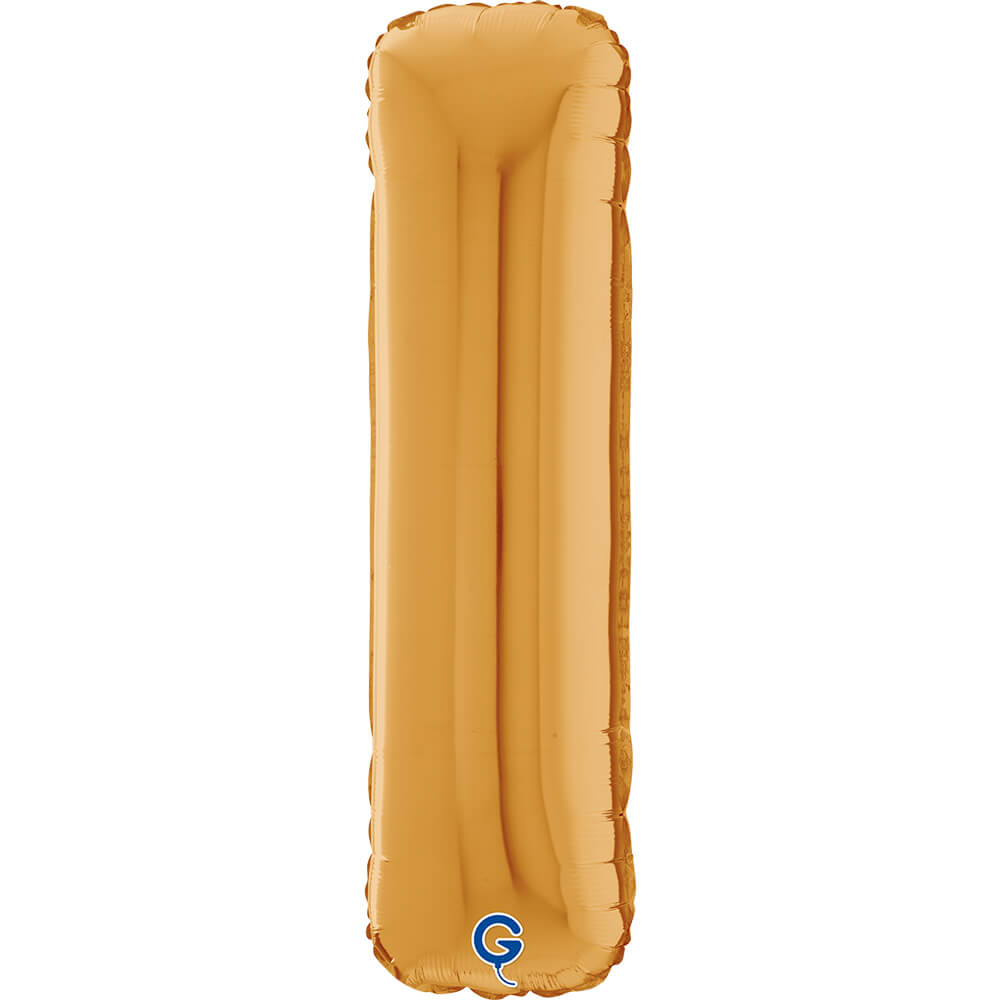 Letter I gold 26" (W)