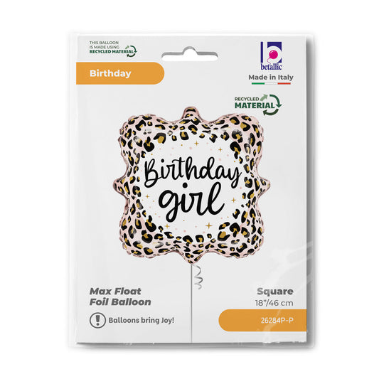 SF18 Satin Leopard Bday Girl