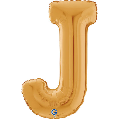 Letter J gold 26" (W)