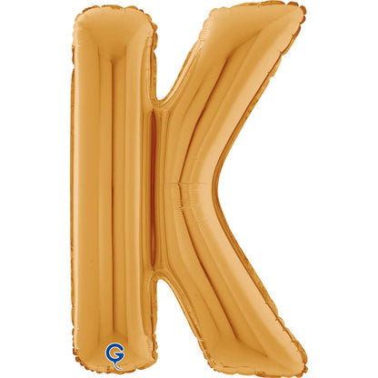 Letter K gold 26" (W)