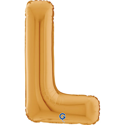 Letter L gold 26" (W)