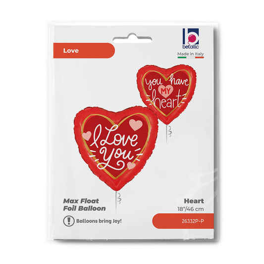 Love Messages  18" Heart