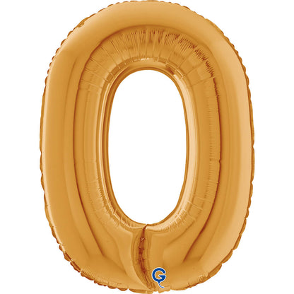 Letter O gold 26" (W)