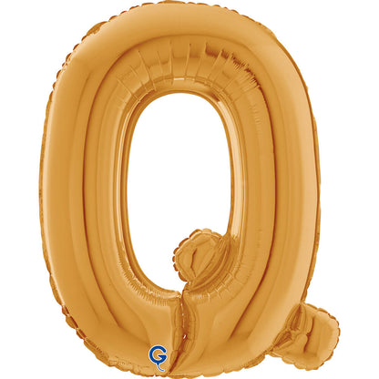 Letter Q gold 26" (W)