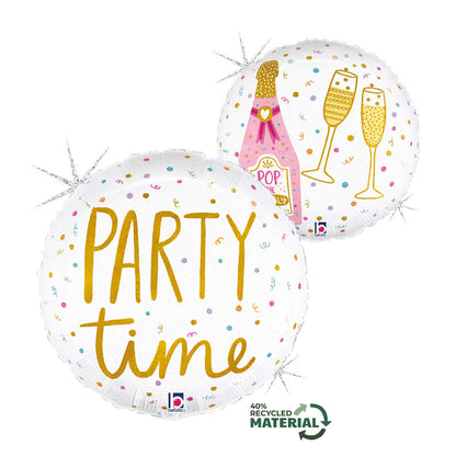 Party Time Champagne Glitter Holographic (W)