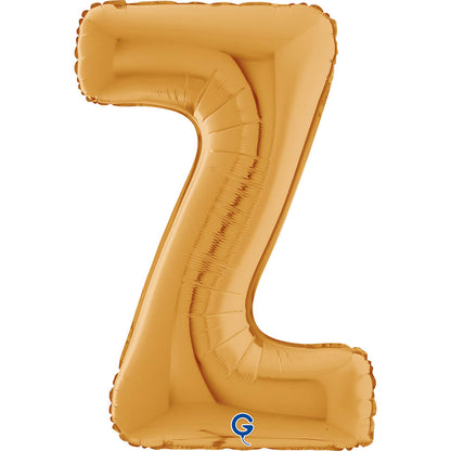 Letter Z gold 26" (W)