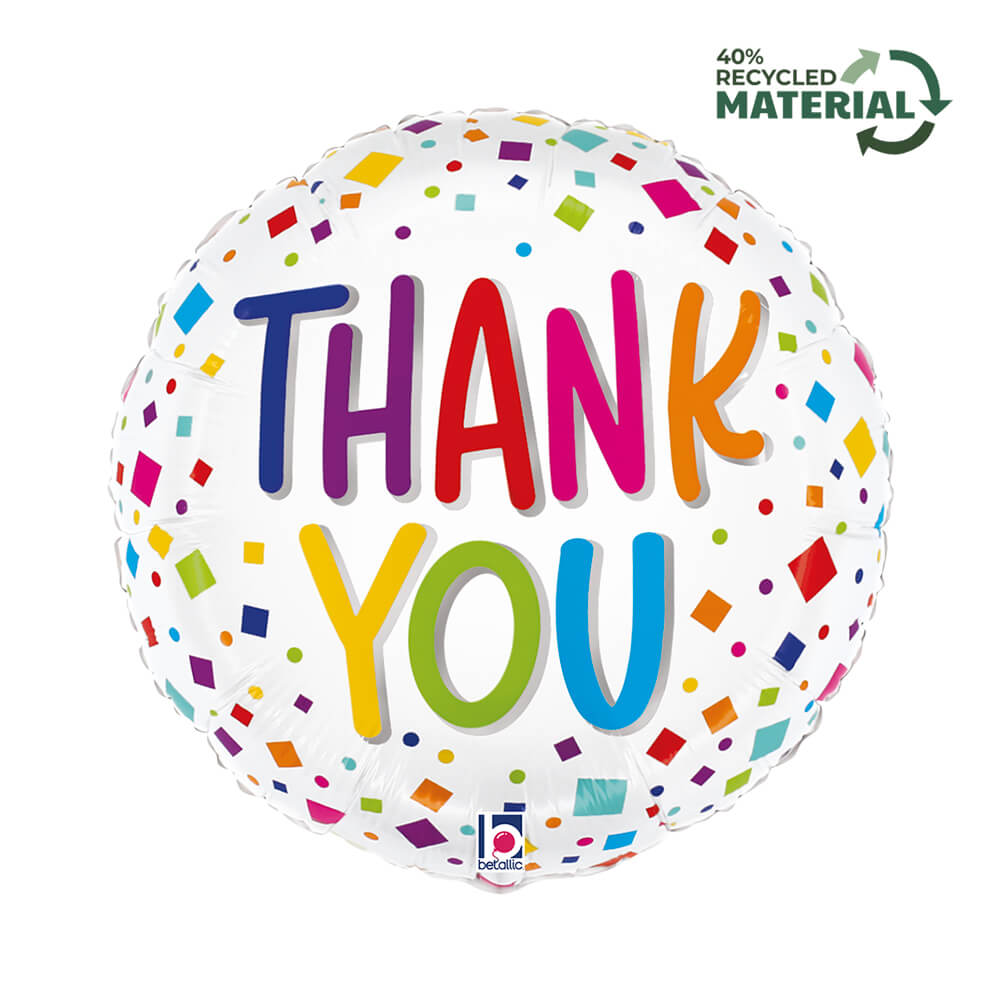 Thank You Colorful Confetti (W)