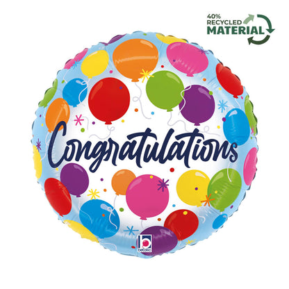 Congrats Balloons (W)