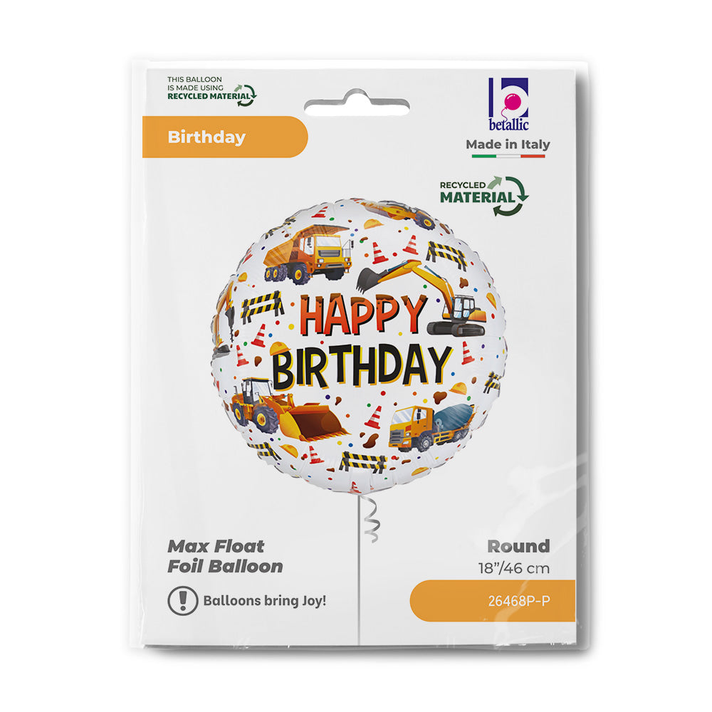 R18 Construction Equipment Birthday