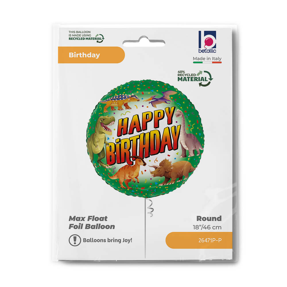 Happy B-Day Dinosaur Single Pack