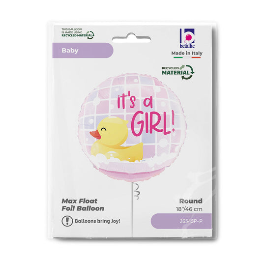 R18 It's a Girl Rubber Ducky