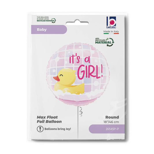 It's a Girl Rubber Ducky Single Pack