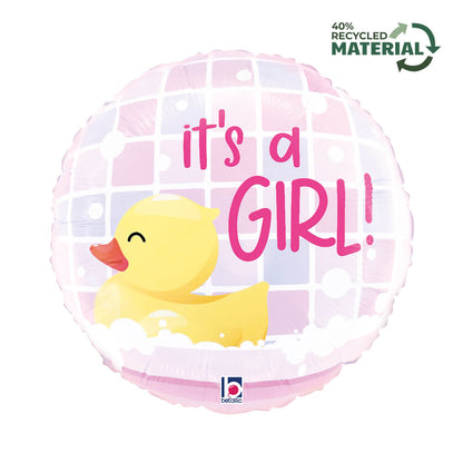 It's a Girl Rubber Ducky (W)