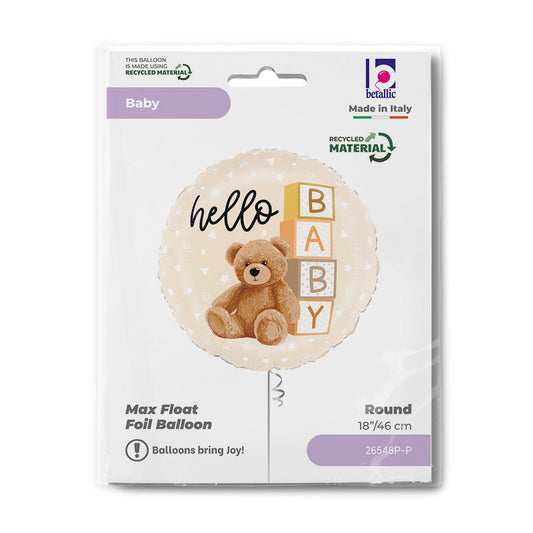 R18 Hello Baby Teddy Bear