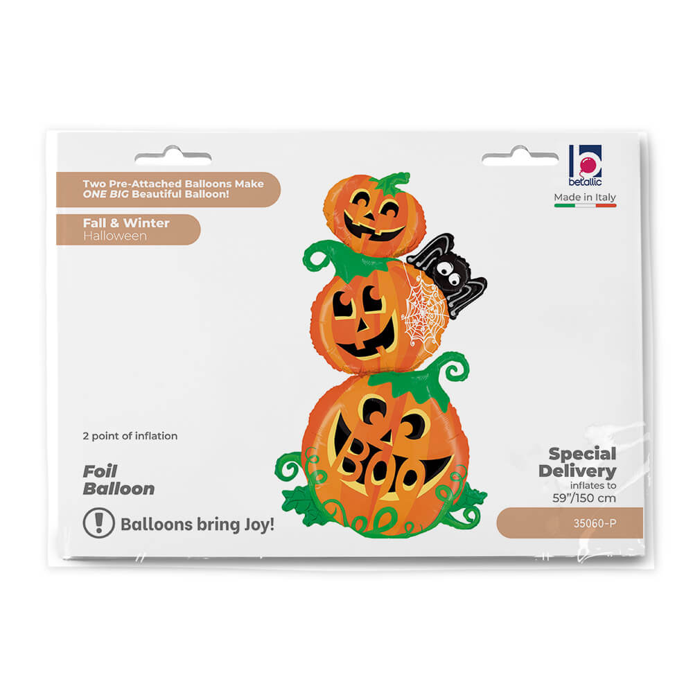 Special Delivery Pumpkin Stacker Balloon