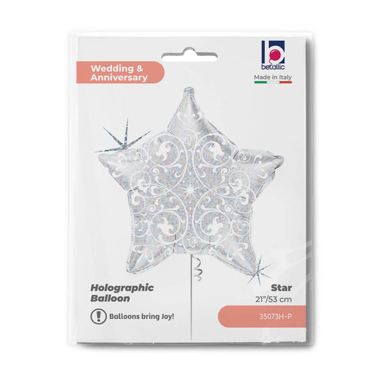 S21 Filigree Silver Star