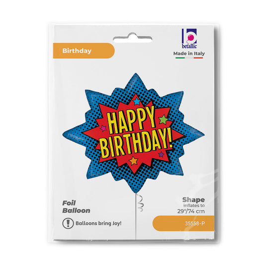 Superhero Birthday Burst