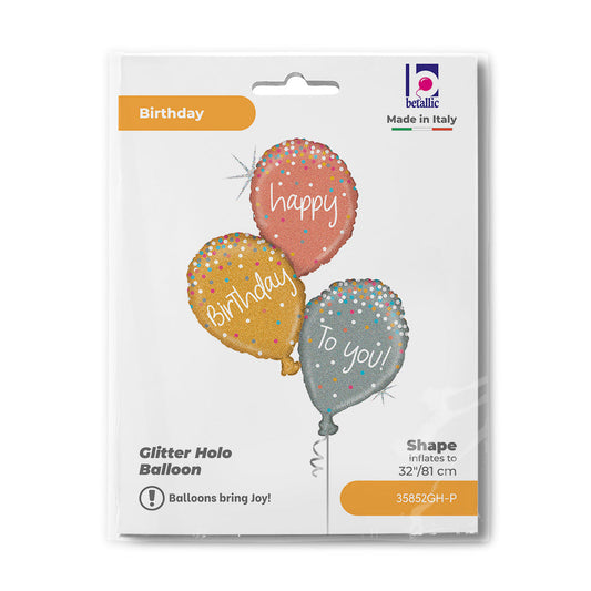 Rose Gold B-Day Balloons