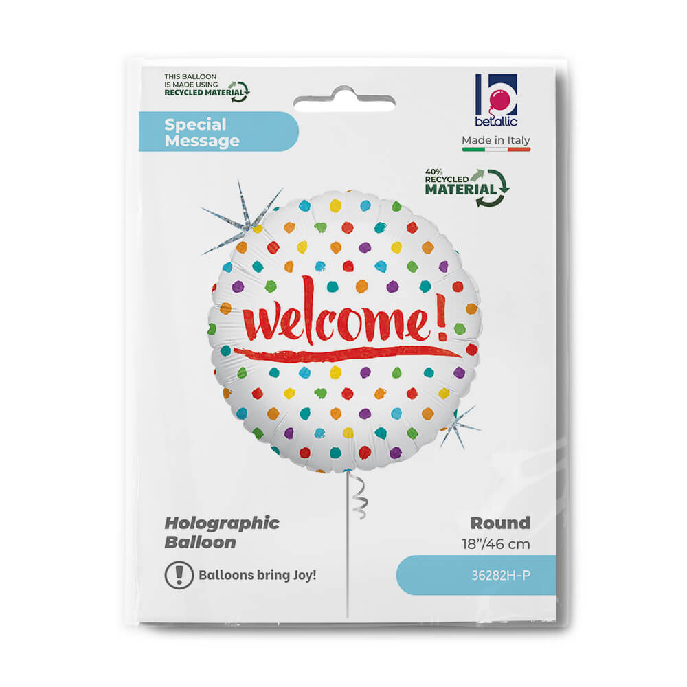 WELCOME DOTS 18"M