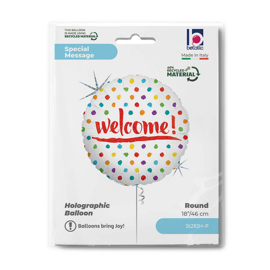 WELCOME DOTS 18"M
