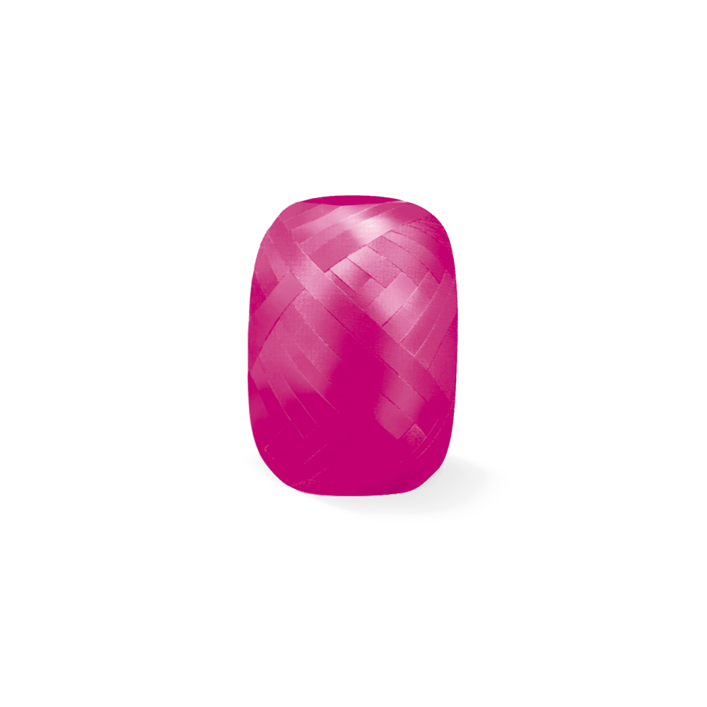 Hot Pink Ribbon 20m x 5mm hot pink decorative ribbon roll for gifts, balloons and party decor