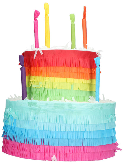 Cake Rainbow Birthday Pinata