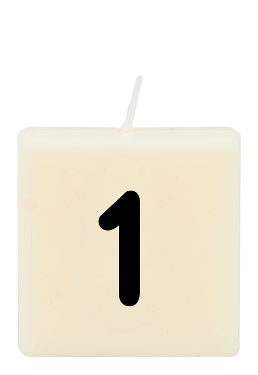 Letter candle - 1