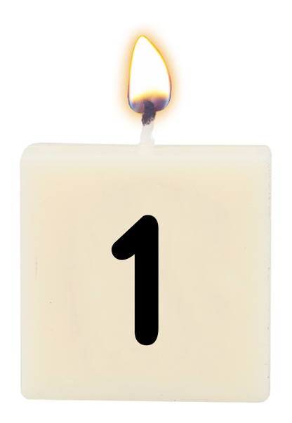 Letter candle - 1