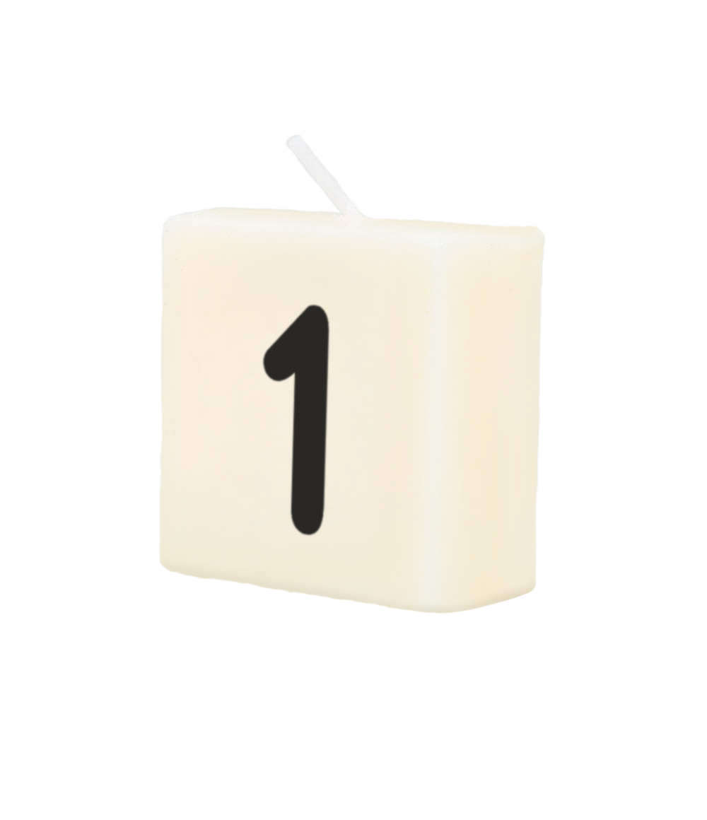 Letter candle - 1