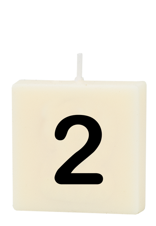 Letter candle - 2