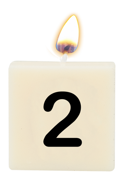 Letter candle - 2