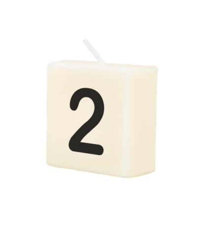 Letter candle - 2