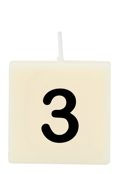 Letter candle - 3