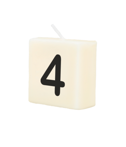 Letter candle - 4