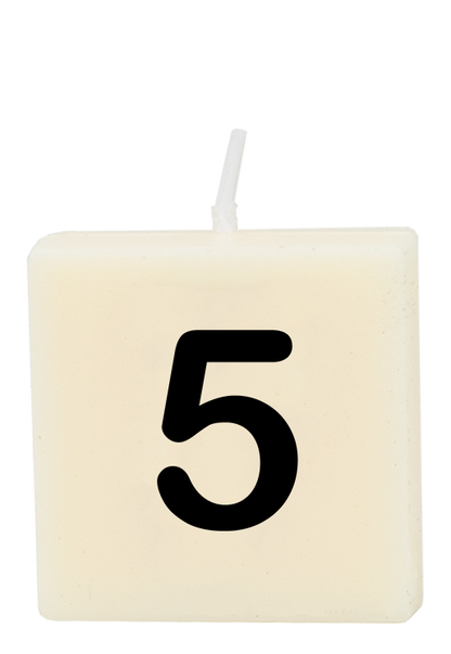 Letter candle - 5