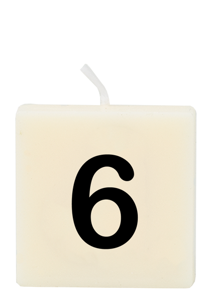 Letter candle - 6