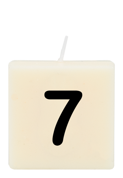Letter candle - 7