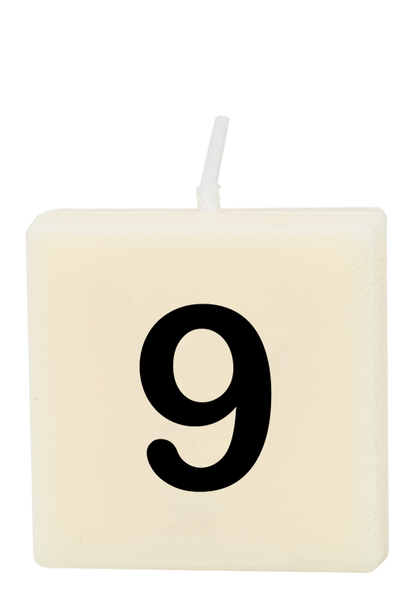 Letter candle - 9