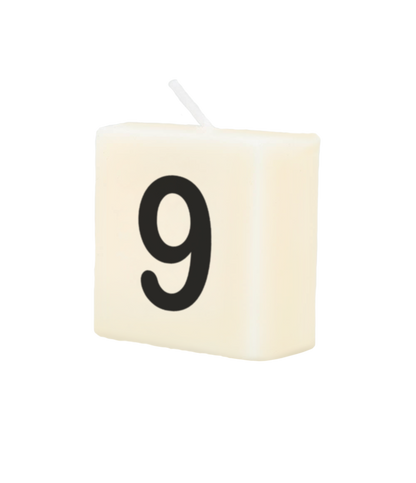 Letter candle - 9