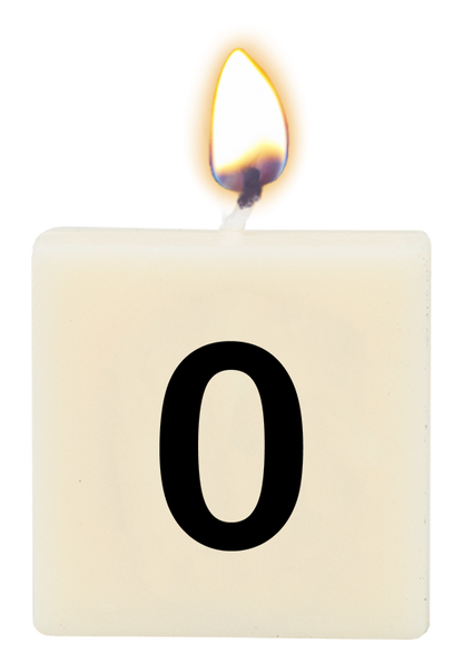 Letter candle - 0