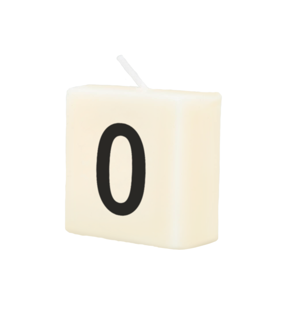 Letter candle - 0