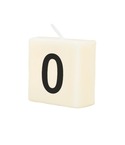 Letter candle - 0