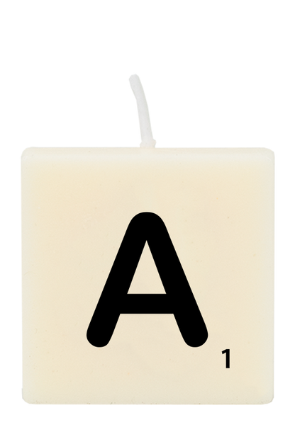 Letter candle - A